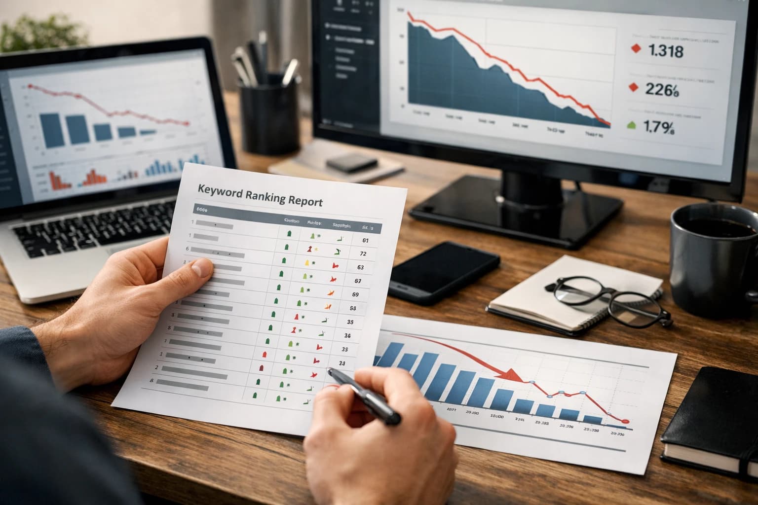 6 Ways to Catch Traffic Drops with Keyword Ranking Reports