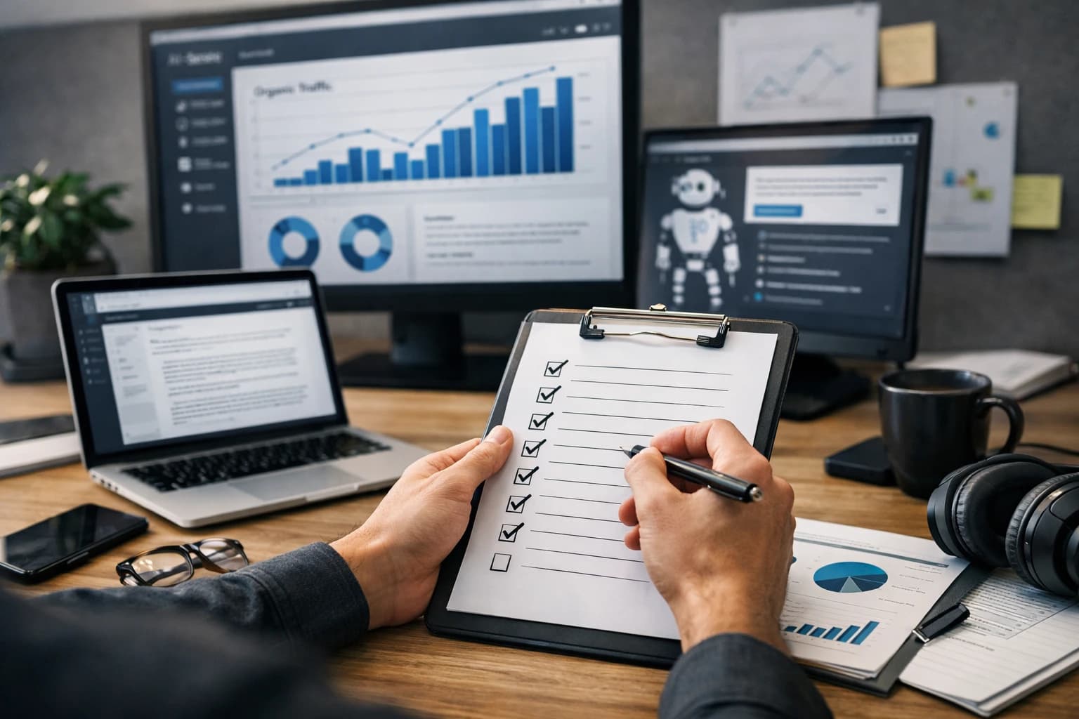 7 AI-first platform for organic traffic Checklist